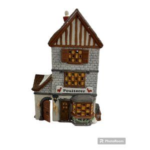 Vintage 1988 Department 56 "Poulterer" Dickens' Village Series Retired